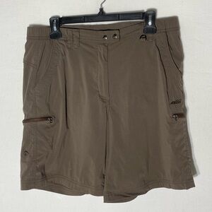 Avia Brown Casual Activewear Shorts L Fitness Gorpcore Hiking